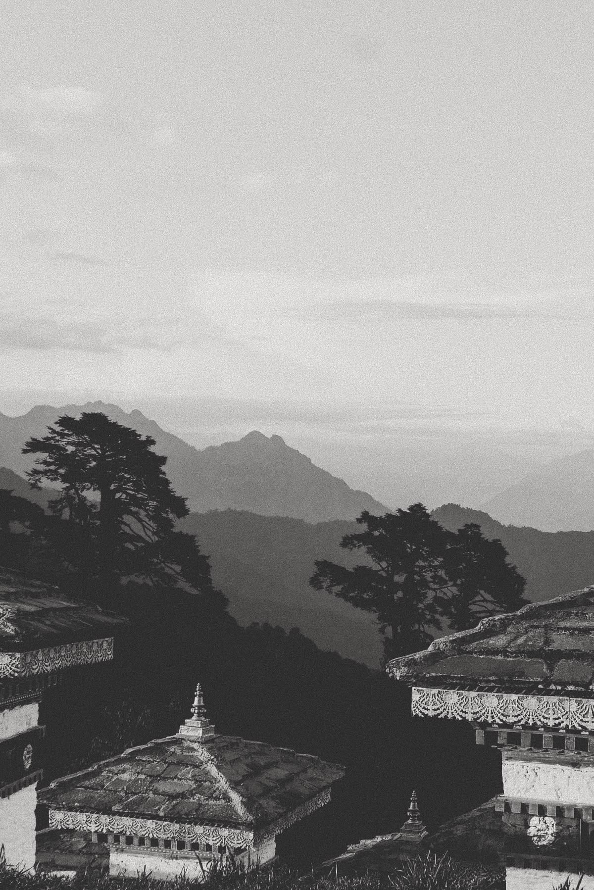 Chorten - Lungchuzeka Goemba